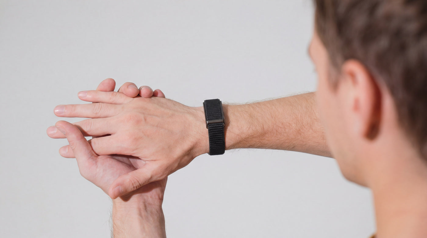 Gros plan sur Omni Band 2.0 au poignet