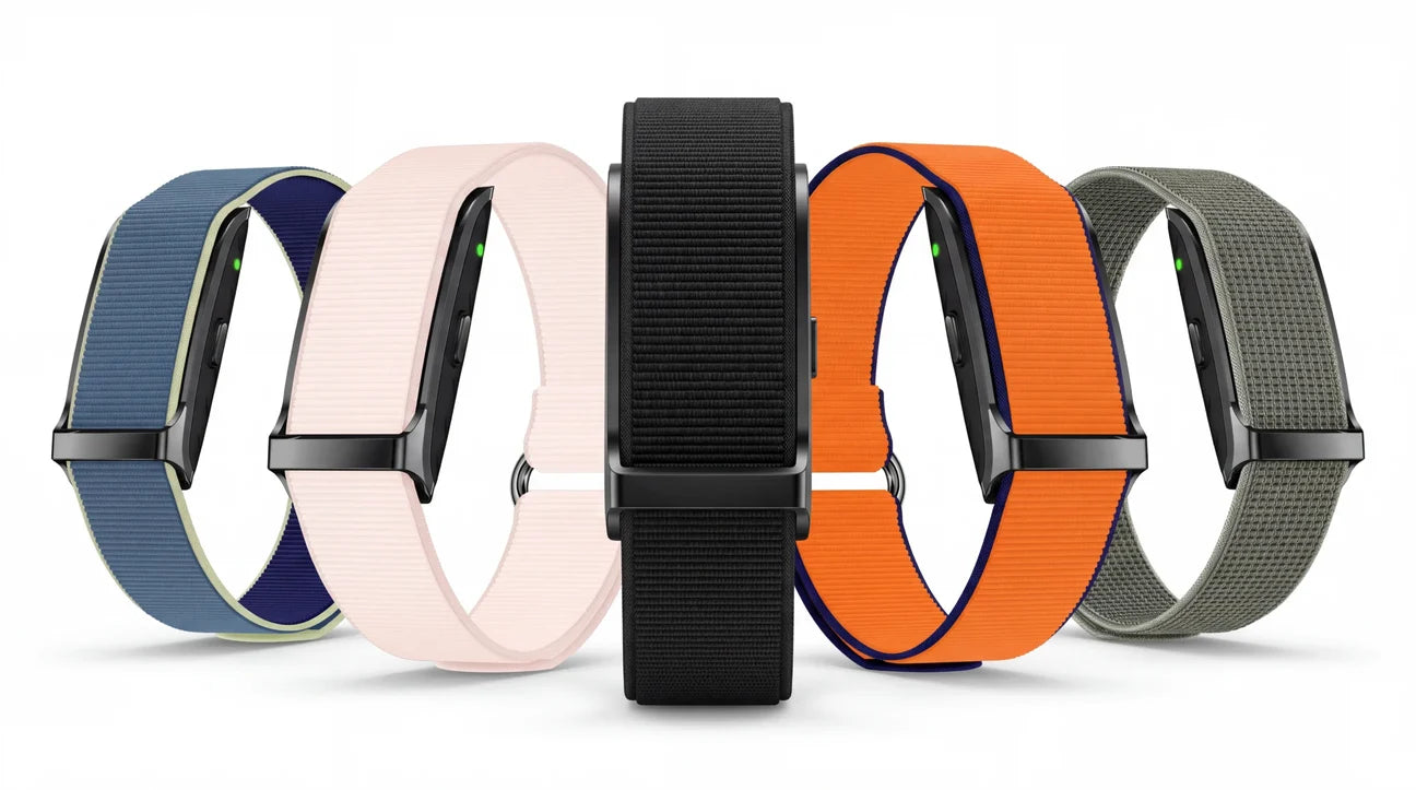 Omni bands in five colours